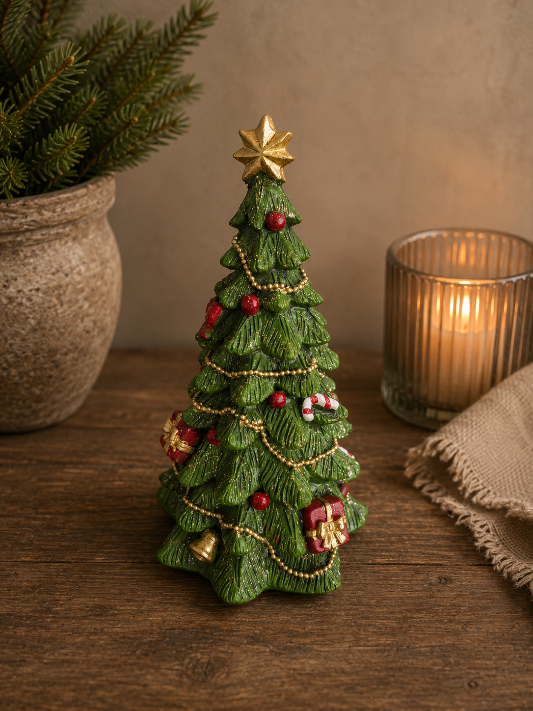 Decoratieve Kerstboom klein