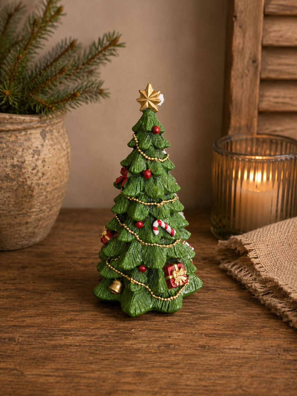 Decoratieve Kerstboom groot