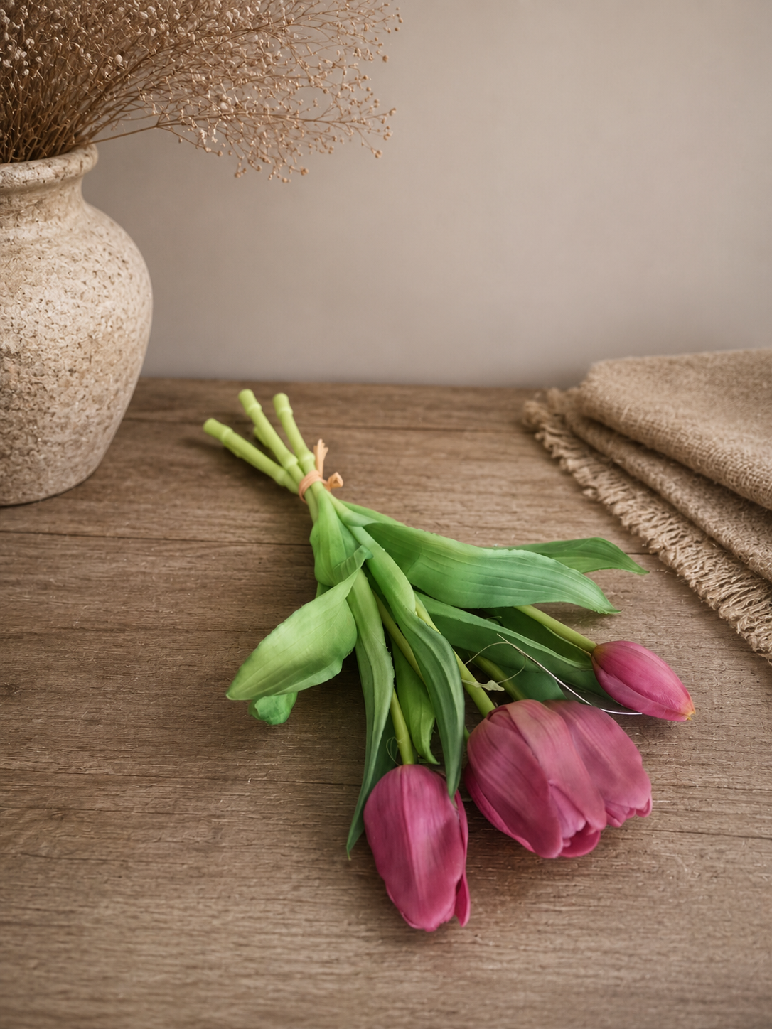 Kunst Tulpen roze